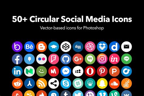 Download 25 Most Popular Social Media Icons Shared By G4ds