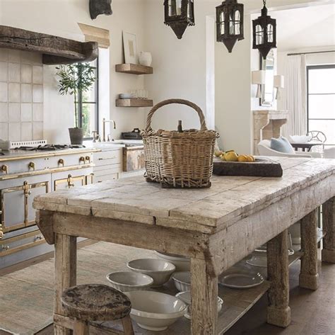 Rustic French Country Kitchen Table Kristywharvey Instagram Rustic