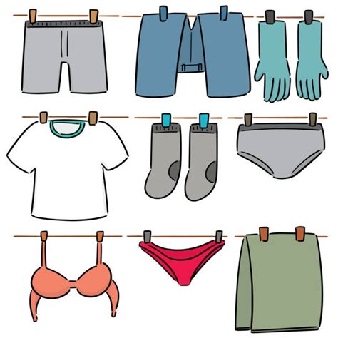 jeans on washing line illustrations royalty free vector graphics and clip art istock