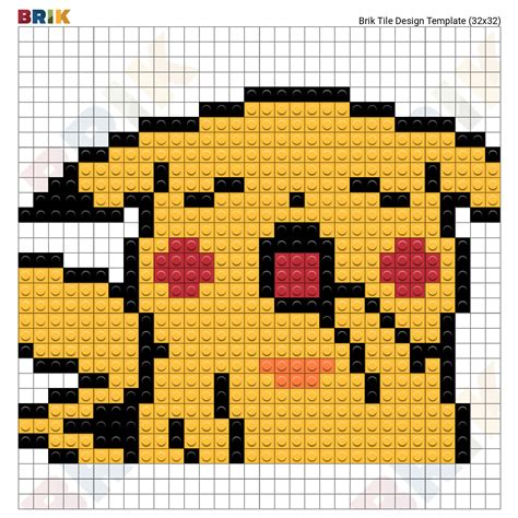Cute Pixel Art 32x32 Grid Bmp Vip