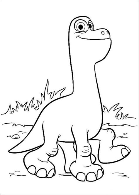 Kidsnfun Kleurplaat Good Dinosaur Good Dinosaur