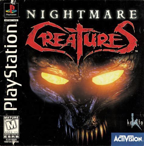 Nightmare Creatures Psx Cover