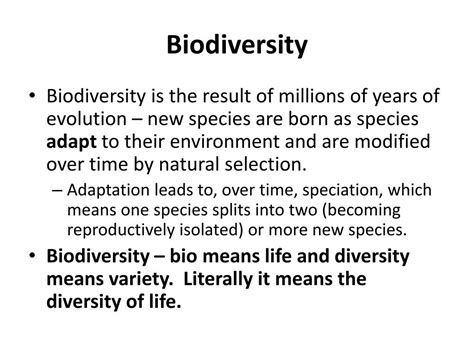 Ppt Biodiversity Powerpoint Presentation Free Download Id2475405