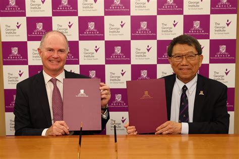 Cuhk And The George Institute For Global Health Announce New