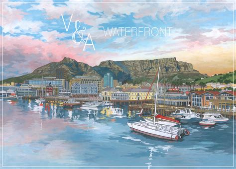 Convert time from cape town, south africa to any time zone. V&A Waterfront, Cape Town on Behance