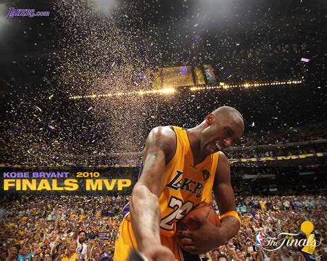 Download Kobe Bryant La Lakers Mvp Nba Finals 2010 Wallpaper