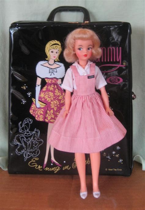 Vintage 1962 Ideal Tammy Teen Doll In Rare Nurses Aide Outfit