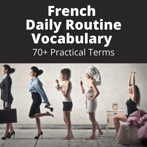 Daily Routine This Shows The French Reflexive Pronouns And How To Form Hot Sex Picture