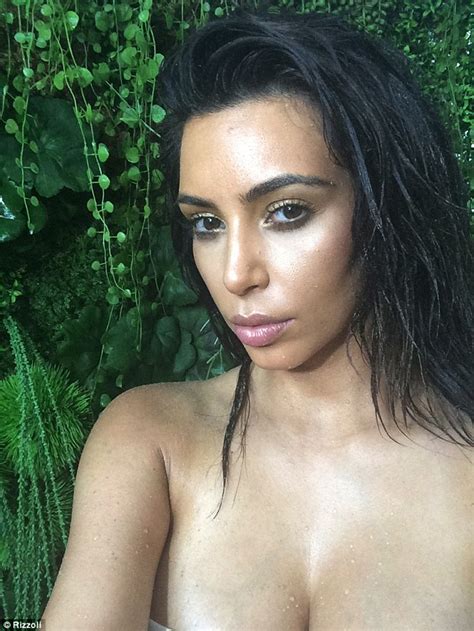 Kim Kardashian Shares Selfie With Diamond Ring To Promote Book Selfish Daily Mail Online