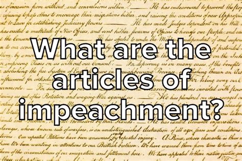 House of representatives to impeach a federal official using the procedures of the u.s. Can You Answer These 10 Basic Questions About Impeachment?