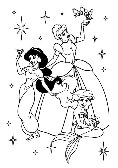 Here you will find the most friendly free online coloring pages for kids, boys and girls of all ages. Three Beautiful Princess Coloring - Play Free Coloring ...