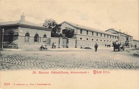 Wien Lll St Marxer Schlachthaus Um Wiener Werkst Tte Postkarten