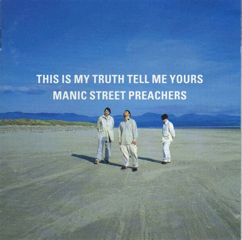 Manic Street Preachers This Is My Truth Tell Me Yours Cd Near Mint For Sale Online Ebay