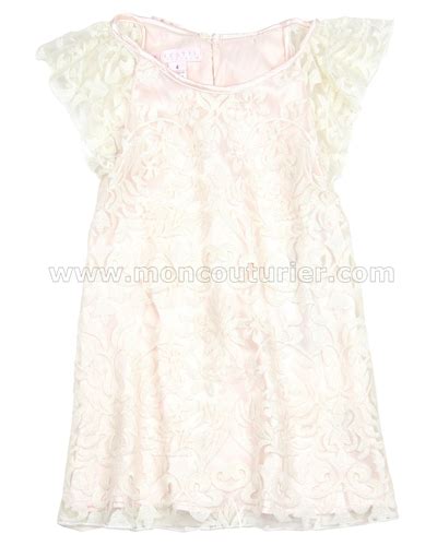 Biscotti Girls Dress With Flounce Sleeves Fairest Of All Biscotti And