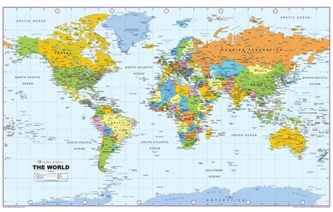 World Map Desktop Wallpaper X