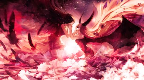 Wallpaper Angel And Demon By Hitsu26 On Deviantart