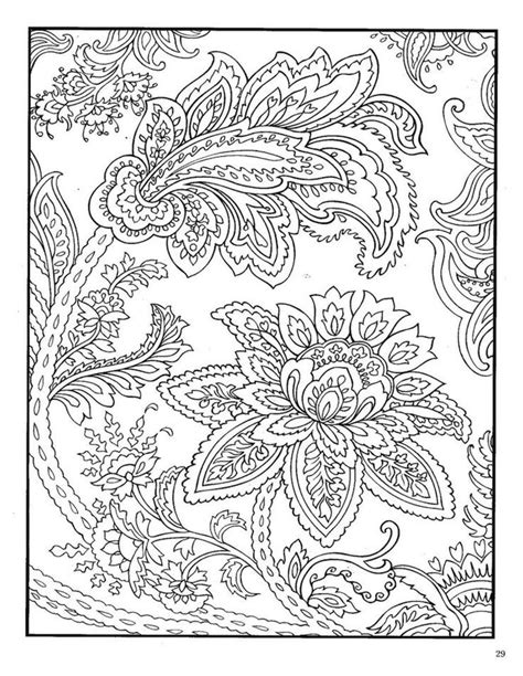 20 Free Printable Adult Coloring Pages Paisley