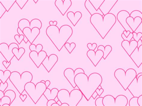 Pink Love Heart Backgrounds Wallpaper Cave