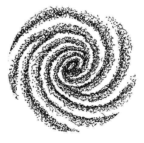 Premium Vector Sketch Of The Spiral Galaxy Milky Way Galaxy With