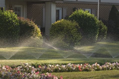 Usually, most lawns need 1 inch of water per week (from watering or rain). The Right Way to Water: Why Your Home Needs Proper Landscape Irrigation - Sponzilli Landscape Group