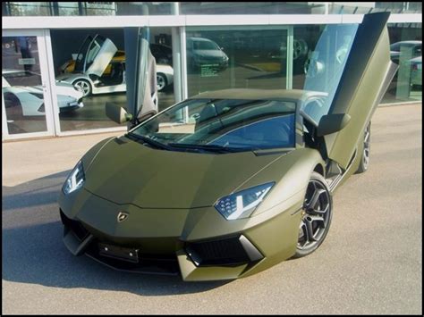 Lamborghini Aventador Greenarmy Furtive Blog Automobile