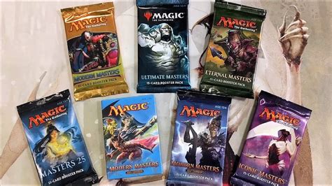 Every Modern Masters Booster Pack In Mtg History Youtube