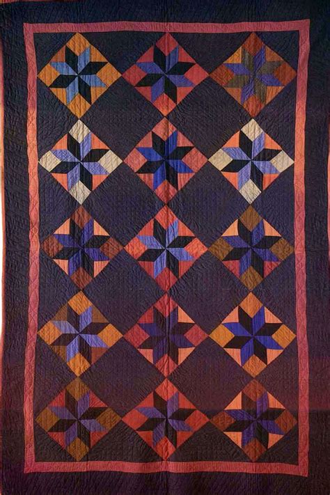 58 Amish Star Quilts Ideas Quilts Amish Quilts