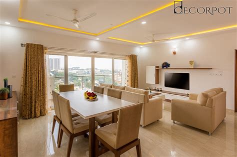 Stunning Living Room Interior Designers In Bangalore Decorpot