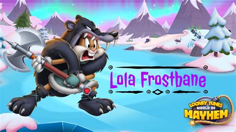 Sneak Peek New Toon Lola Frostbane Looney Tunes World Of Mayhem 43