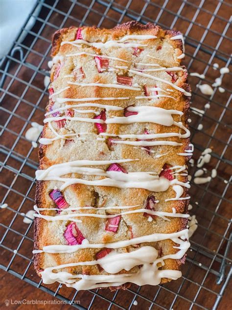Try this quick and easy keto and paleo bread made with only 5 ingredients in the microwave in just 90 seconds! Keto Rhubarb Bread Recipe with a Glaze Topping | Recipe in 2020 | Rhubarb recipes, Low carb ...