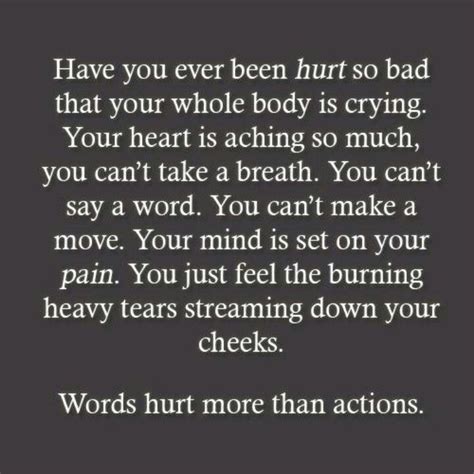 Hurtful Words Can Hurt Quotes Quotesgram