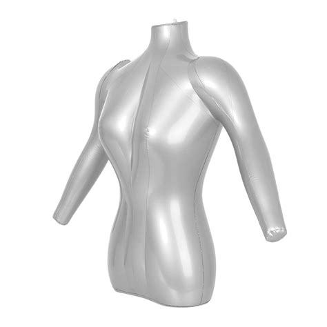 Buy Newsmarts Inflatable Female Mannequin Half Body With Arms Torso Top