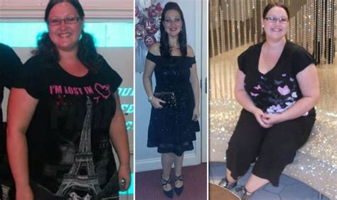 Weight Loss Woman Slimmed Down From Size 22 To Size 12 After Losing