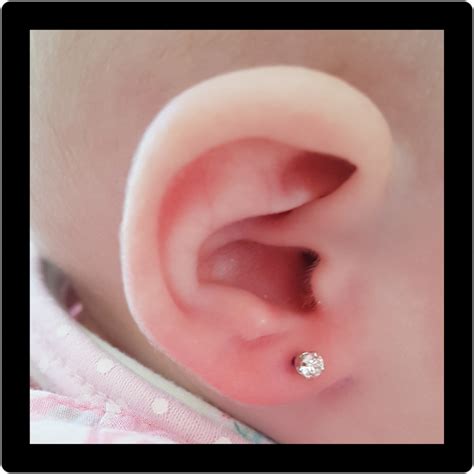 Baby Ear Piercing London Lorena Oberg