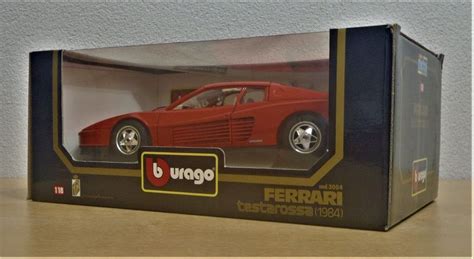 118 Burago Ferrari Testarossa 1984 Acheter Sur Ricardo