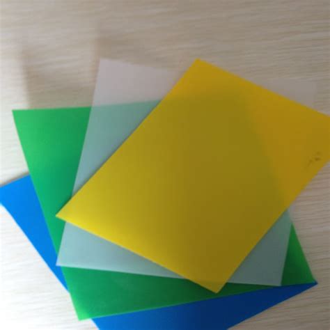 China Color Varied Thin Hdpe Plastic Sheet China Pe