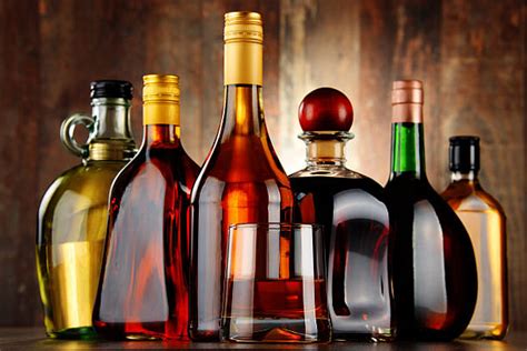 Alcoholic Drinks Bottles Stock Photos Pictures And Royalty Free Images