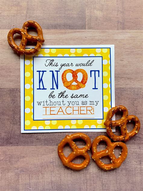 instant download teacher appreciation pretzel printables flipz thank you school year tags ts