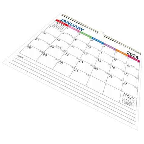 Kalendarz ścienny Kalendarz Angielski Kalendarz Miesięczny Sklep