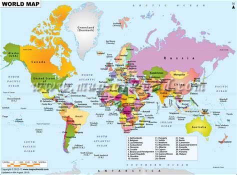 World map a clickable map of world countries. Explorers timeline | Timetoast timelines