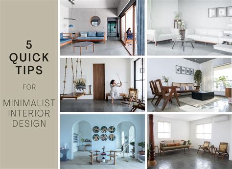 5 Quick Tips For Minimalist Interior Design Style The Architects Diary
