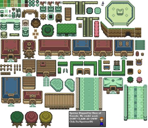 Maybe you would like to learn more about one of these? The Legend Of Zelda: A Link To The Past Sprites | Cool ...