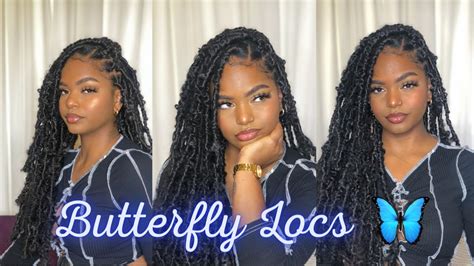 My Butterfly Locs Tutorial 🦋 Youtube