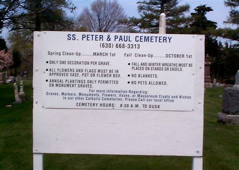 Click below to email us st. Find A Grave: Saints Peter and Paul Cemetery