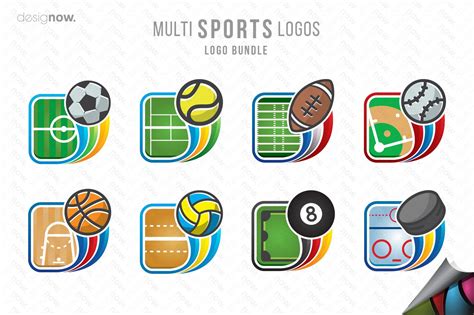 Discover 300+ sports logos designs on dribbble. Multi Sports Logos ~ Logo Templates ~ Creative Market
