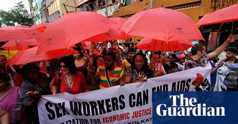 Sex Workers March For Rights And Aids Awareness In Kolkata In