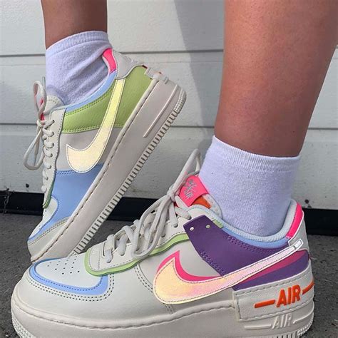 Nike air force 1 shadow pastell pastel 36.5 38. On foot look at the Nike Air Force 1 Shadow Chinese New ...