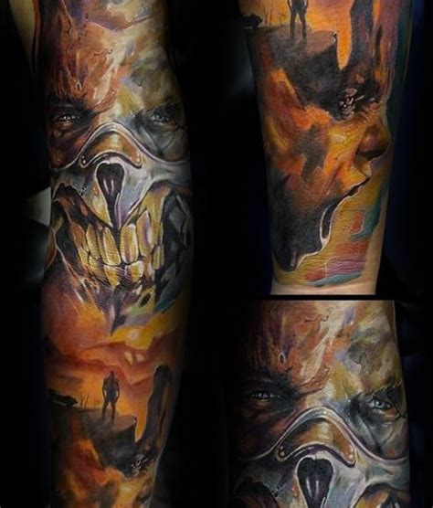 Some tattoo flashes i designed. 50 Mad Max Tattoo Designs For Men - Fury Road Ideas
