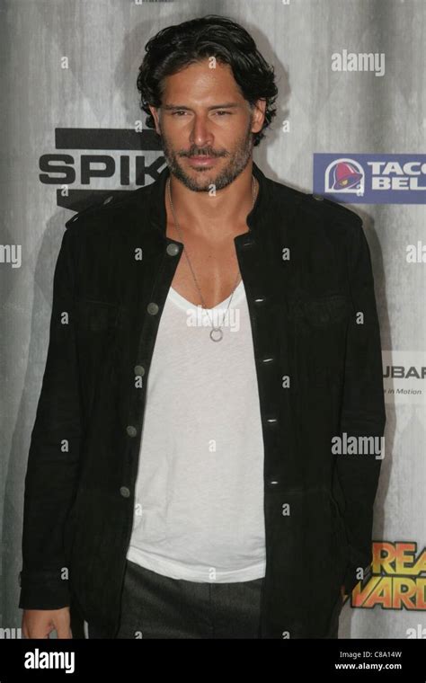 Joe Manganiello Arrivals Spike Tv Scream Awards Stock Photo Alamy