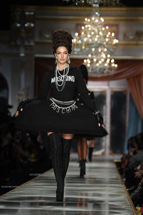 the moschino show at milan fashion week was a fairy tale dream